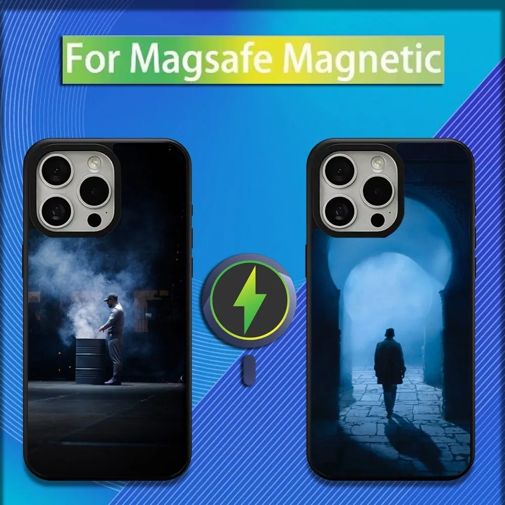 Singer D-Dellafuente-music Phone Case For iPhone 16,15,14,13,12,11,Plus,Pro,Max,Mini Magsafe Magnetic Wireless Charging