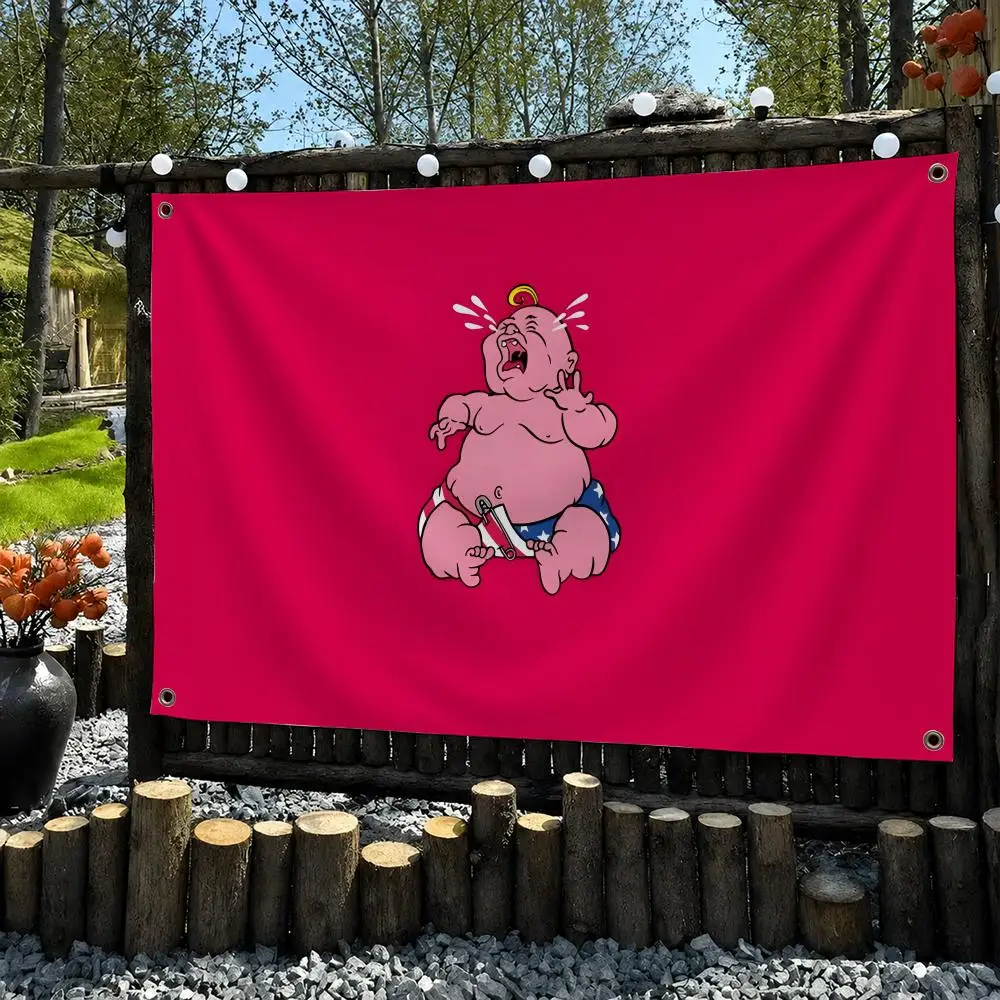 Vince S-staples Singer Flags Wall Hanging Outdoor Garage Room Decorative Fashion Gift Background