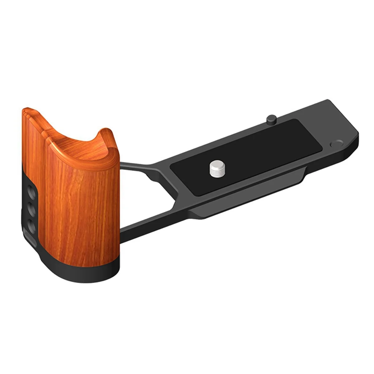 

Camera L-Shaped Bracket Plate Wooden Handle Bracket for Nikon ZF Camera Base Plate Camera Tripod Photography Bracket A