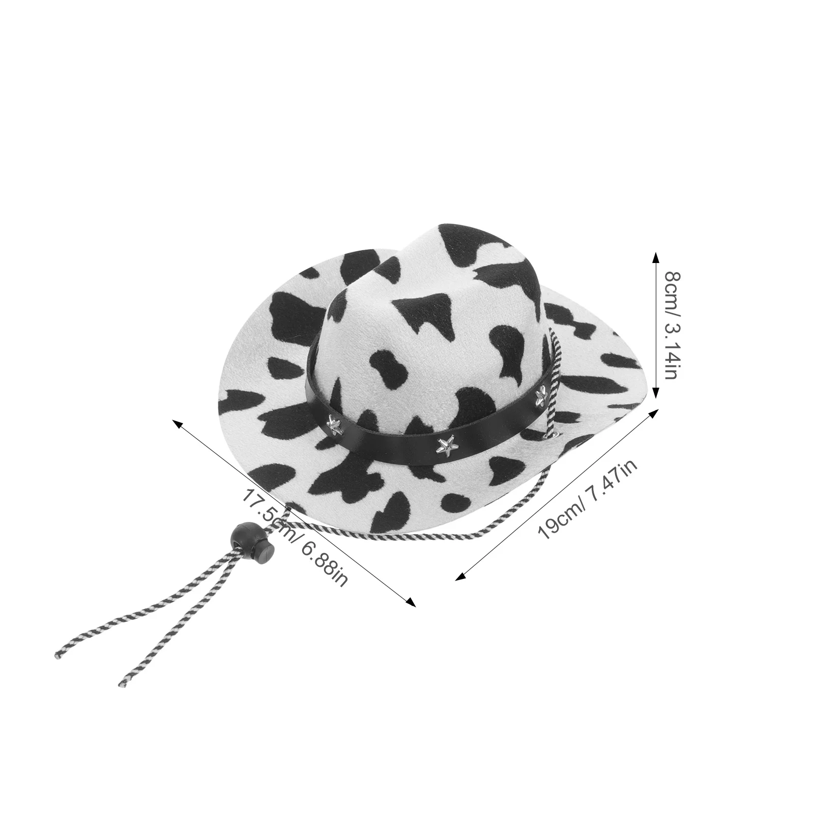 

Pet Cowboy Hat Summer Adjustable Dog Cat Puppy Decorative Festival Hat Sun Protection Puppy Accessory Cat Supplies