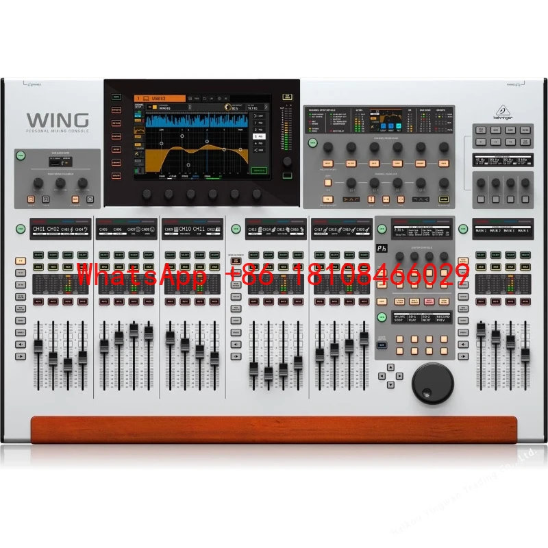 Novo Behringer WING - Controlador Digital DJ de 48 Canais e Console de Áudio para Produção e Performance Musical
