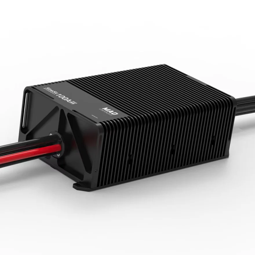 MAD SineSic Pro 100A 800V FOC ESC — бесщеточный регулятор скорости для тяжелых мультироторных БПЛА с вертикальным взлетом и посадкой (eVTOL).