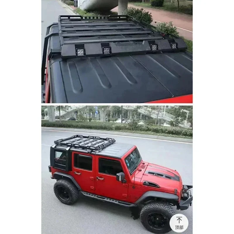 Auto Parts Durable Aluminum Offroad Roof Luggage Rack With Step