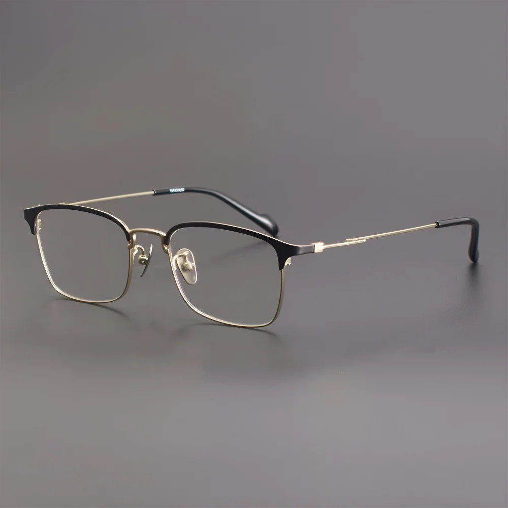 2024 New in Metal Eyeglass Frame Leading Fashion and High Quality Men's and Women's Anti Blue Light Glasses Prescription Glasse