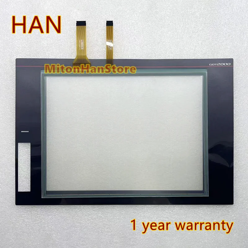 GT2710-VTWD GT2710-VTWA Touch Panel Screen Glass Digitizer  GT2710-VTWD GT2710-VTWA Protective Film Overlay
