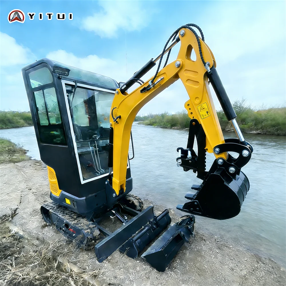 

Super High Discount 2-Ton Mini Crawler Excavator Ce Epa Home Farm Use Customized Mini Excavator 360° Rotation