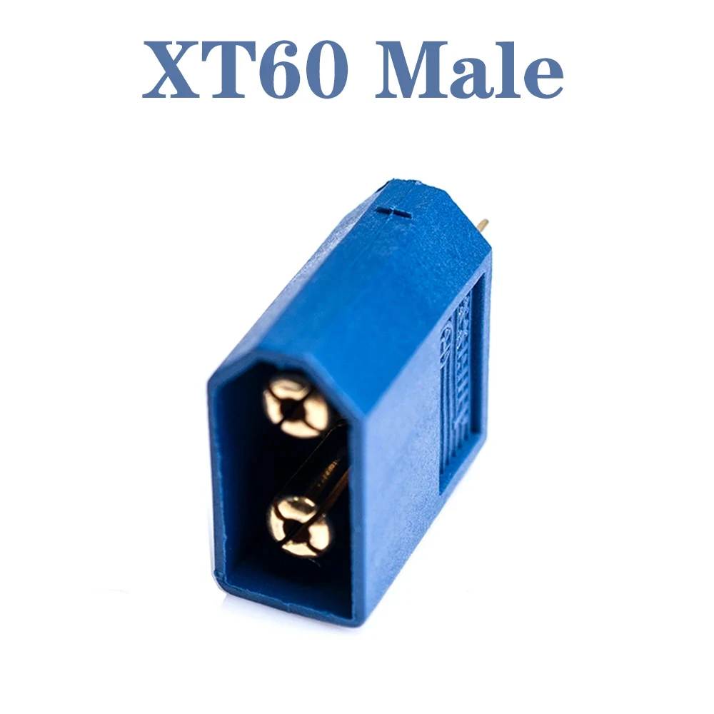 Amass Blue XT60 XT-60 Male Female Bullet Connectors Plugs For RC FPV Drone Lipo Battery Quadcopter Multicopter parts