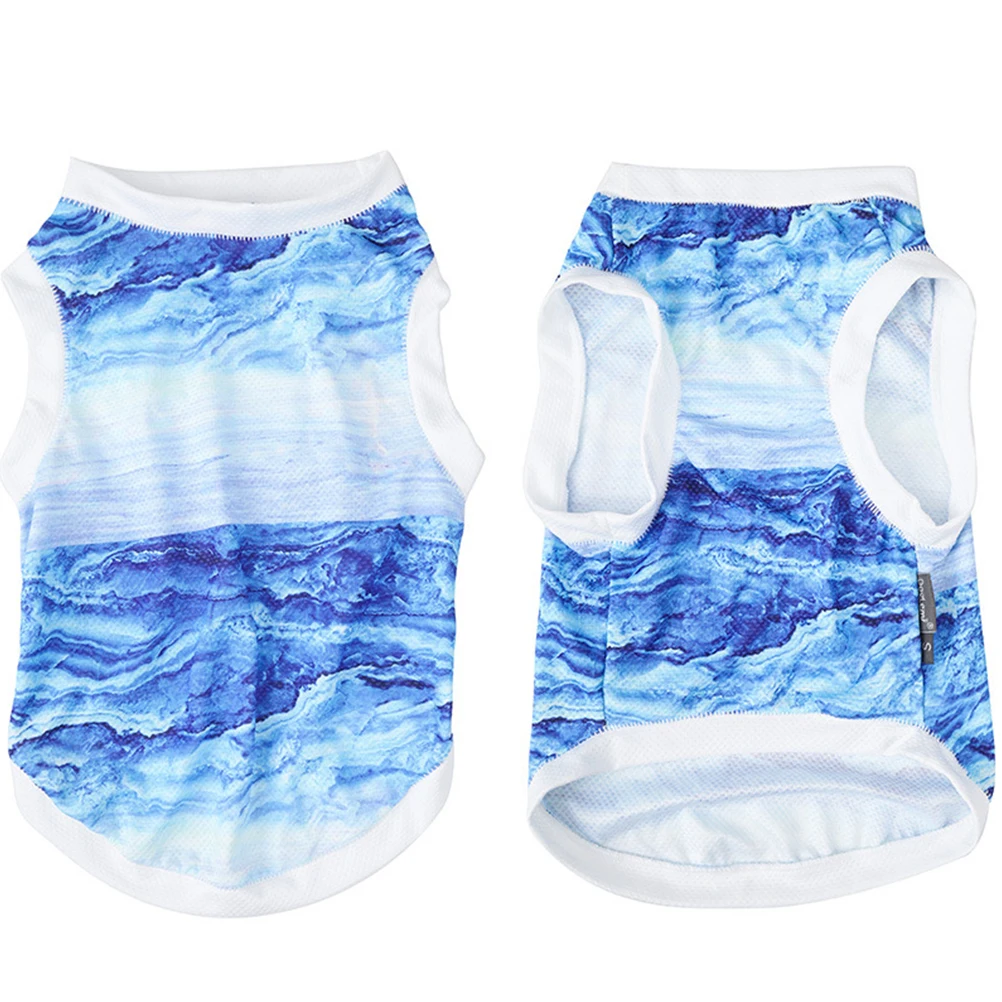 

Pet Cooling Vest Dog Vests Lightweight Cool Technology Reusable Absorbent Breathing Easy Safe Durable Accessories Coats Dog Wear