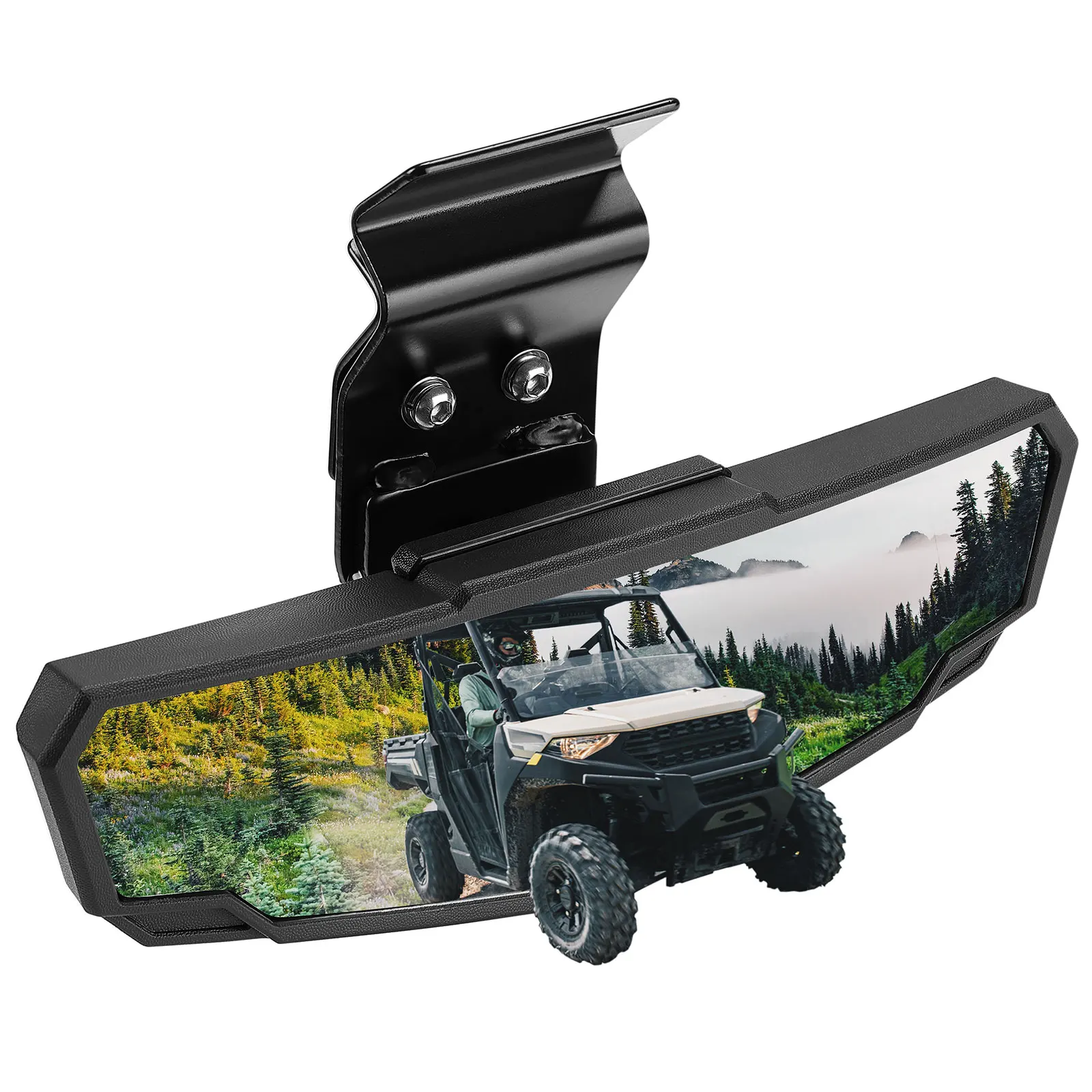 

Rearview Mirror Compatible with Polaris Ranger 570 900 1000 XP S Crew 2015-2022 2023 2024 Central Mirror for Can-Am Defender