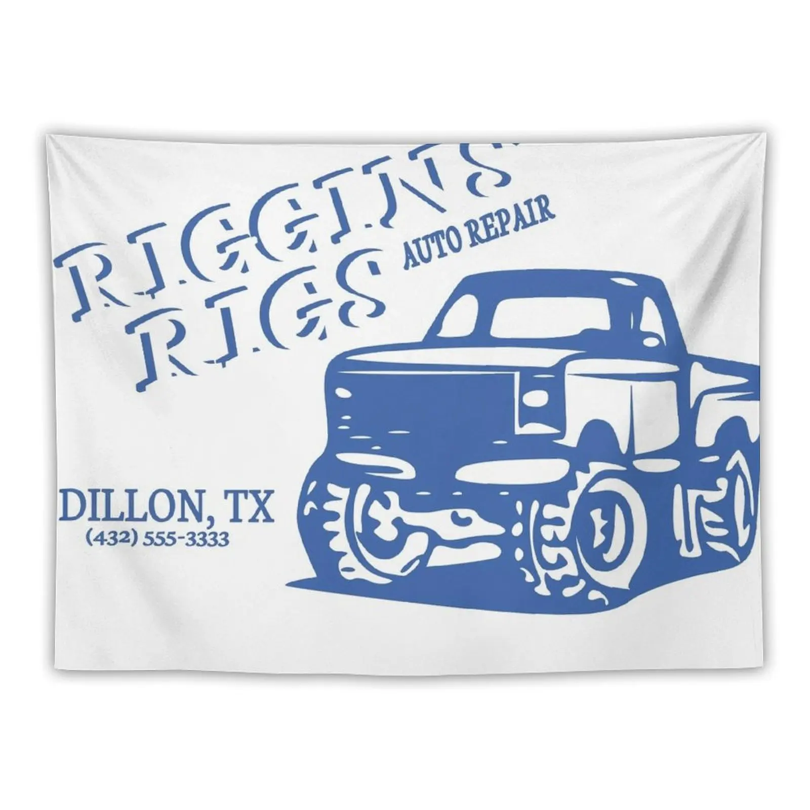 

Friday Night Lights - Riggins Rigs Tapestry Home Decorations Aesthetic Decorations For Room Tapestry