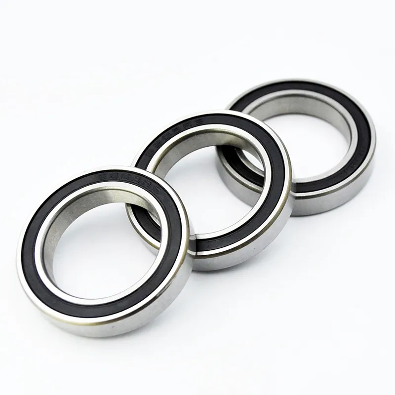 2 قطعة الكرات الأخدود العميق 10 مللي متر 12 مللي متر 15 مللي متر 17 مللي متر 20 مللي متر 25 مللي متر 30 مللي متر 2RS المطاط مختومة تحمل #5