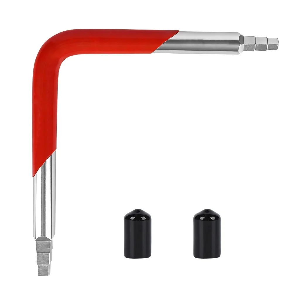 Faucet Seat Wrench Dual-Ended Faucet Removal Tool Hex/Square Under Sink Wrench Faucet Tool For Installing Compression Seats