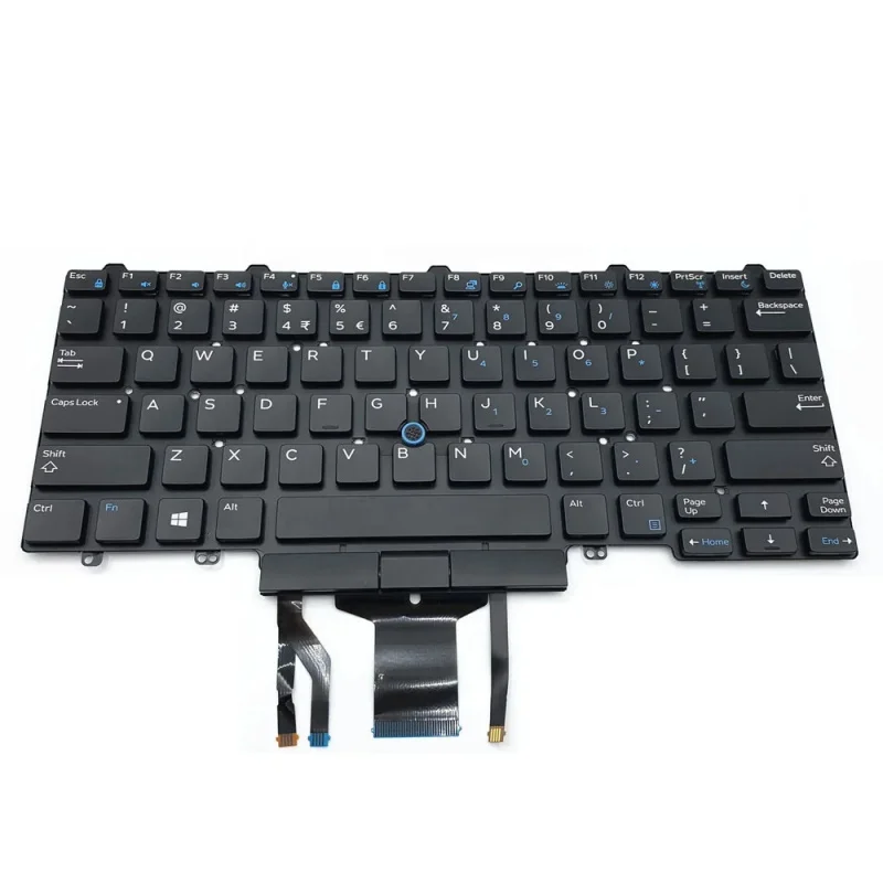Brand New Original Keyboard 0D19TR for Dell Latitude 7480 7490 E5450 E5470 E7450 E7470 – US/SP/LA/GR/FR/RU/IT Layout