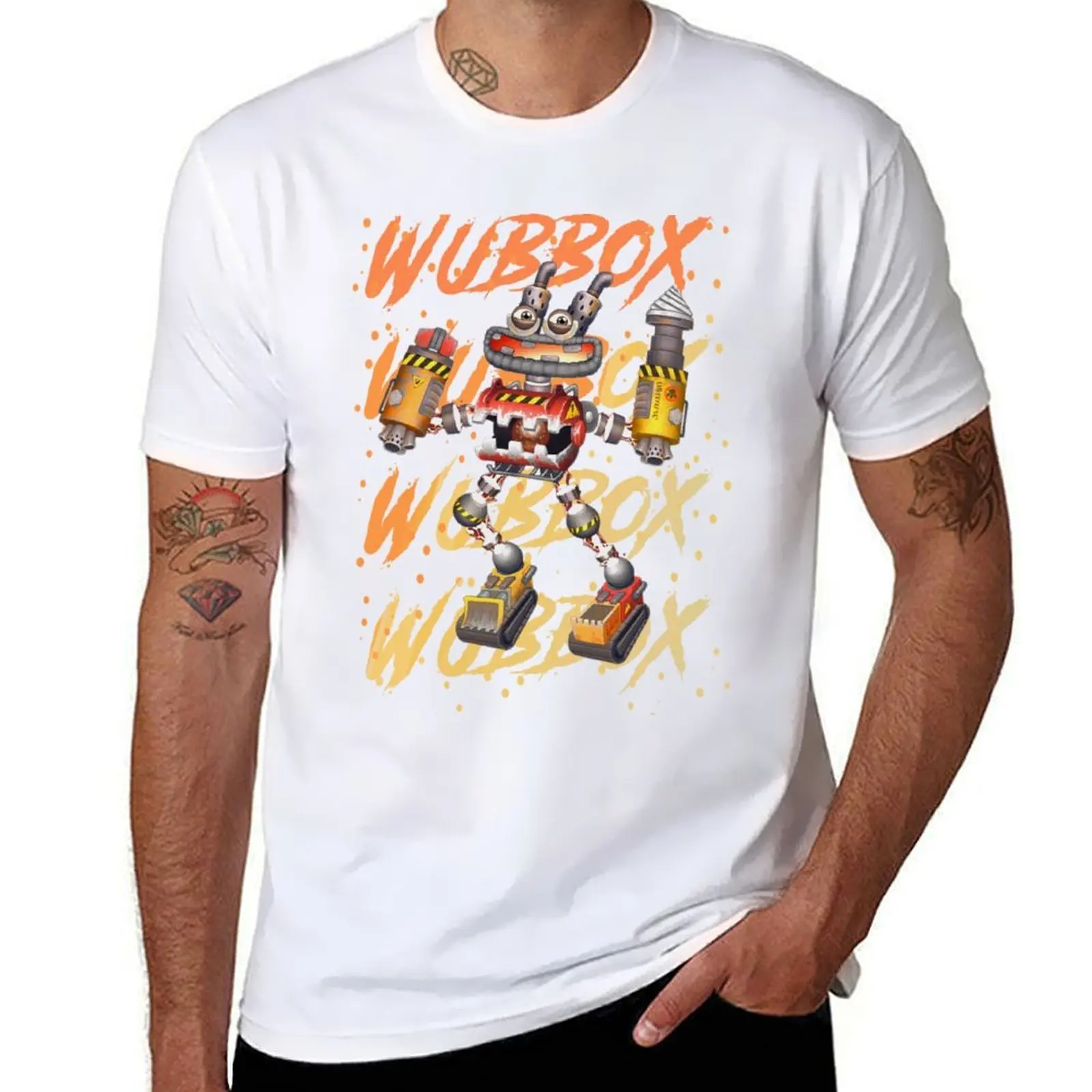 

character Wubbox My singing Monsters T-Shirt t shirt man casual cotton tshirt 100% T-Shirt