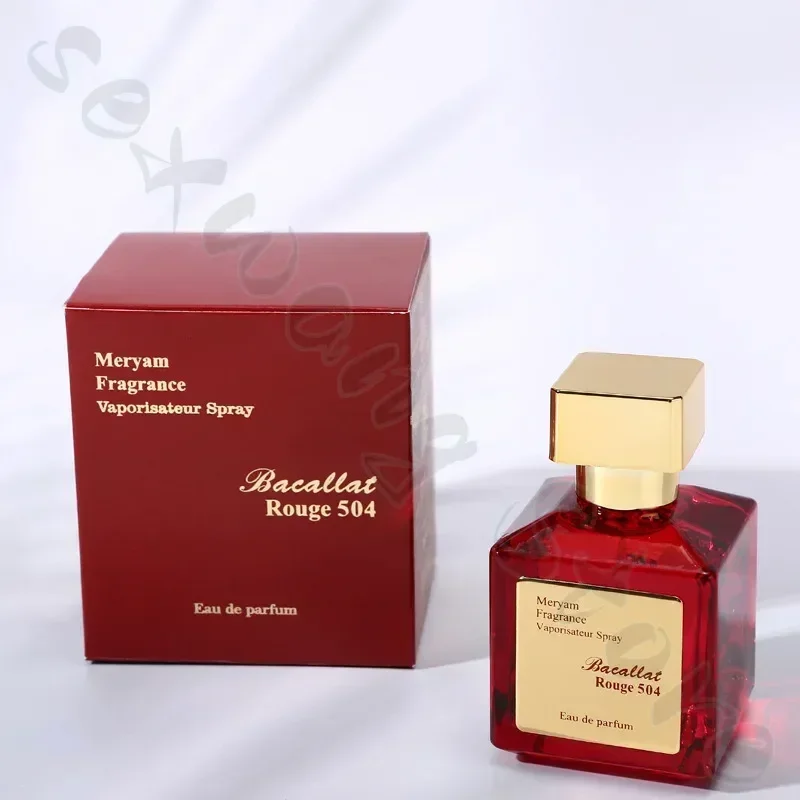 Vermelho baccarat senhora doce perfume rosa agarwood fragrância duradoura presente do feriado perfume 70ml