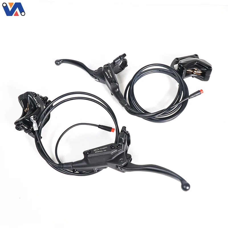 New Image GT 2000 Full Set Hydraulic Oil Brake 4 Piston-4 Finger Durable Front And Rear Oil Brake Suitable For OUXI E-Bikes