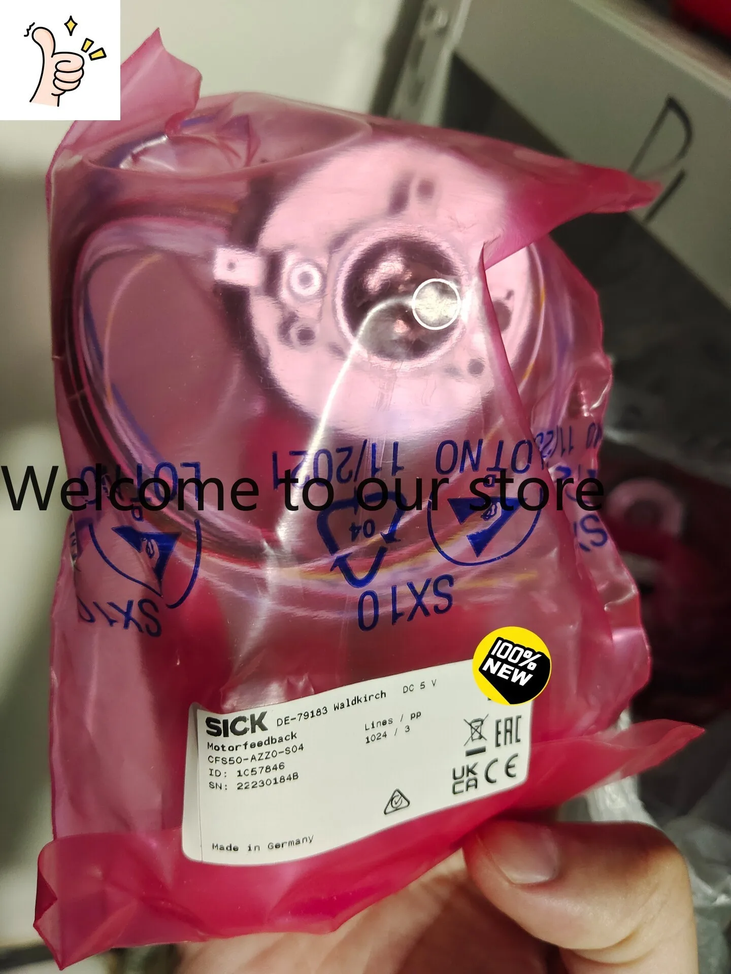 CFS50-AZZ0-S04 New Original German SICK Encoder 105