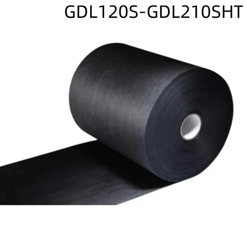 Conductive Carbon Paper with Microporous Layer & PTFE GDL120S GDL210SHT Ultra Thin Thickness 0.12mm 0.21mm 100x100mm