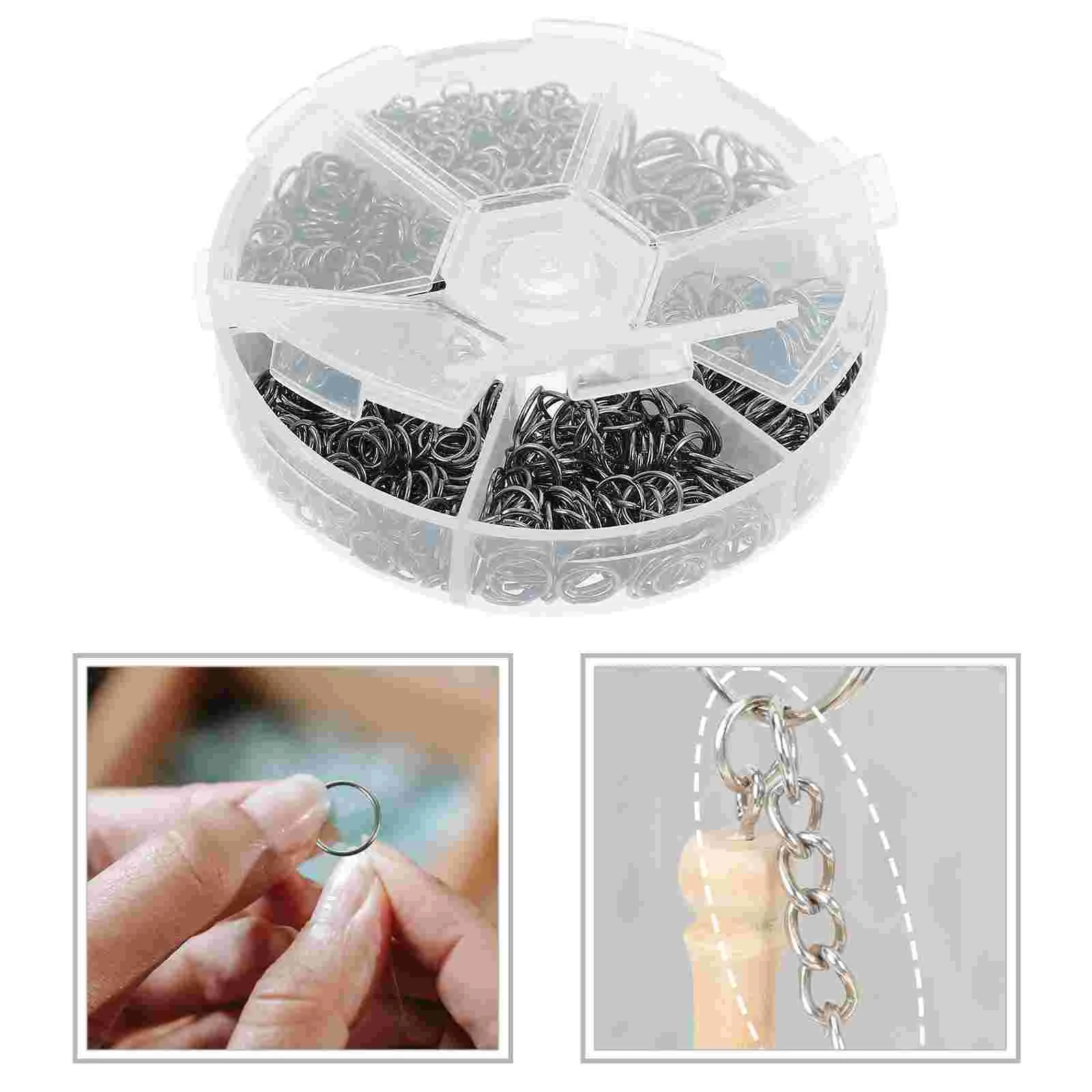 Multipurpose Split Ring The Earring Base Open Jump Iron Bracelet Connecting Rings