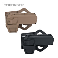 Tactical Glock 17 18 19 Movable Pistol Holster IR Laser Flashlight Mounted Airsoft Colt G17 Lock Gun Weapon Light X300