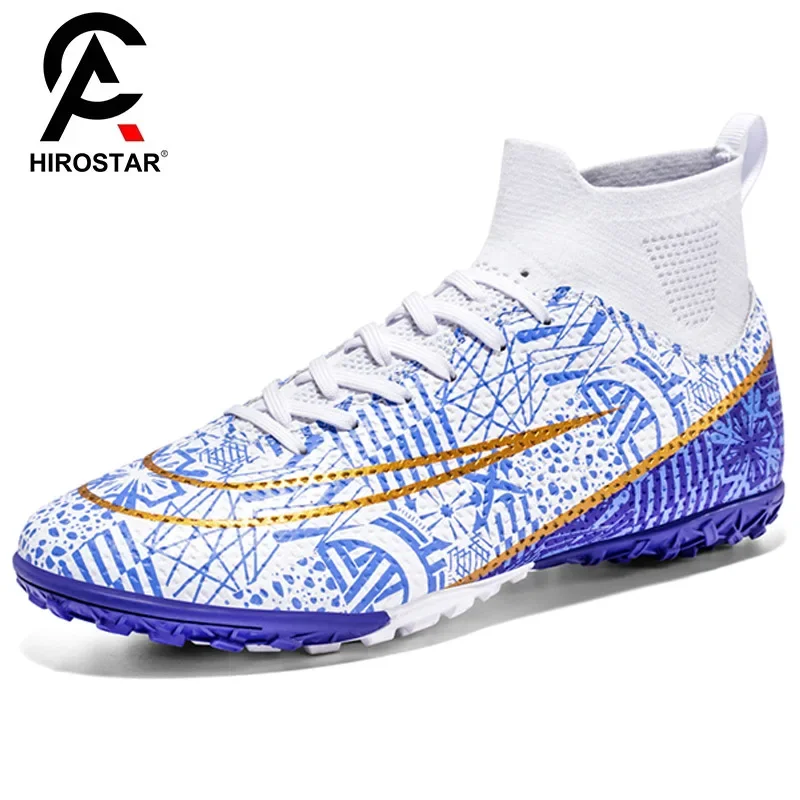 TF/FG Men Soccer Shoes Society Indoor Futsal Football Boots Sports Training Outdoor Fast Cleats Sneakers Kids Football Shoes