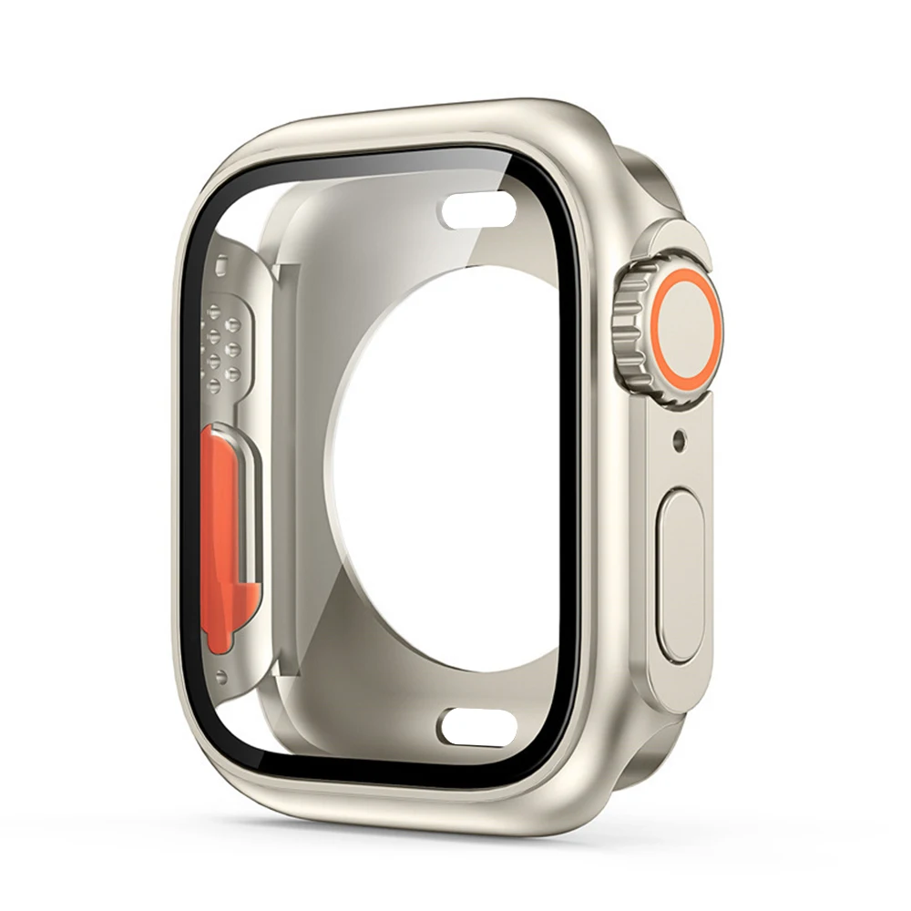 Screen Protector Case voor Apple Watch Cover 46mm 42mm 45mm 44mm 41mm 40mm Harde PC Bumper Protector voor iwatch 11 10 9 8 7 6 5 SE