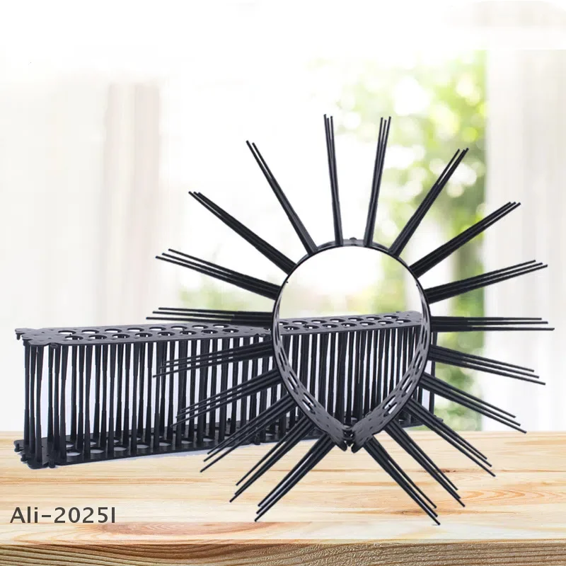 

Farm bird-proof thorn pad Top chamfering treatment Without hurting birds Plastic fence for garden orchard Bird Spikes Fence