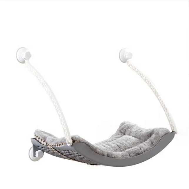 

Hot Sale Warm Suck In Glass Cat Window Hammock Claw Grinder Sunbathing Hanging Hammock