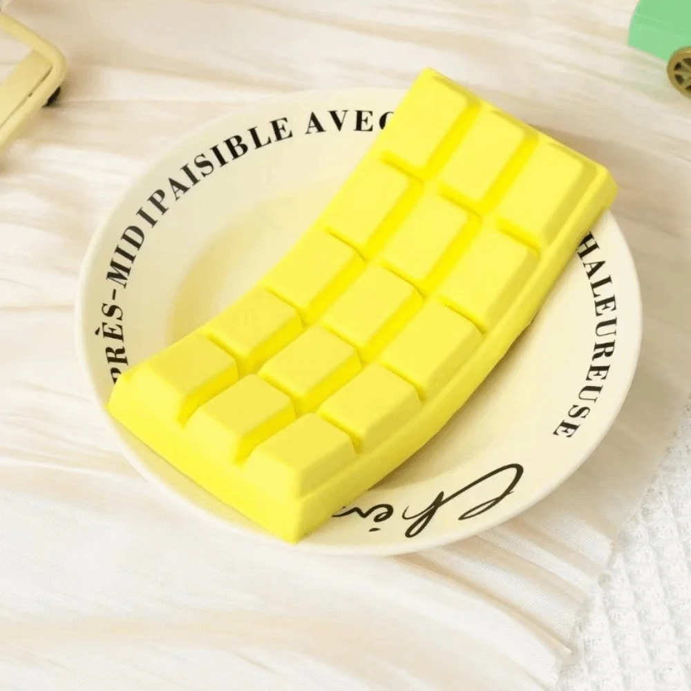 Simulated Chocolate Slow Rising Squishy Slow Rebound Soft Texture Fidget Squeeze Toy Calming Squishes Fidget Toys