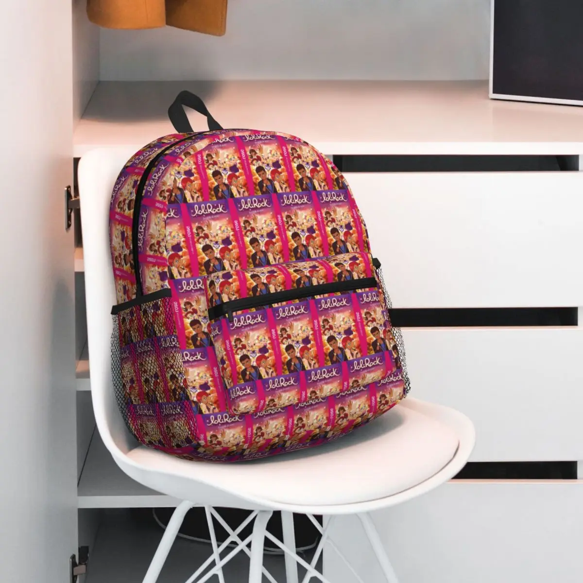 

LoliRock Cartoon Student Backpack School Bag Hiking Travel Daypack for Boys Girls Fashion Bookbag Shoulder Bags