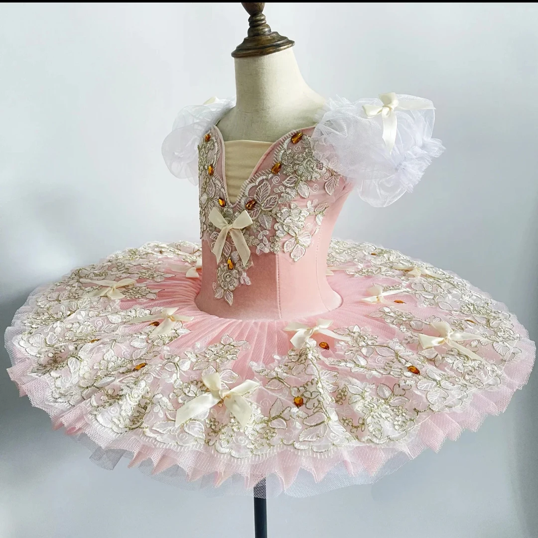 Classic Professional Ballet Tutu Girls Women Platter Pancake Tutu Ballerina Party Dress Adult Child Kids Ballet Dance Costume