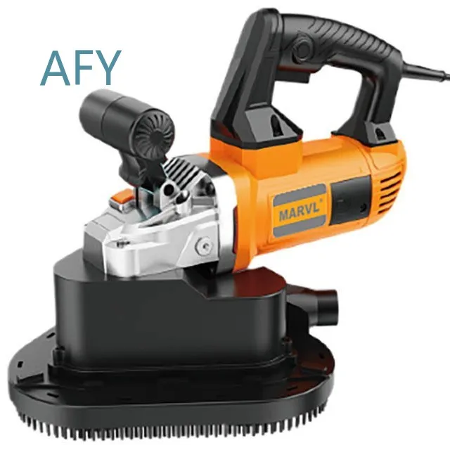 6 Speed Adjustable Concrete Dustless Coarse Planer for Wall Floor Renovation Sanding Tool Handheld Wall Planer for DIY Home