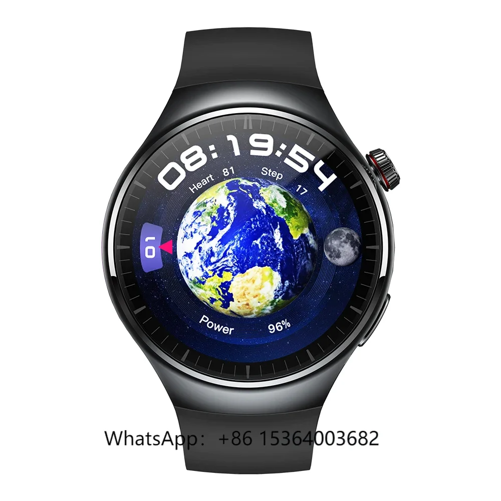 

TJXL-Zeblaze Thor Ultra 4G Independent Network Built-in GPS 16GB Storage AMOLED Screen Smart Watch for Men