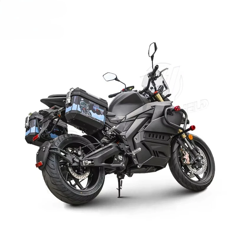 The Newest Electric Motorcycle with 10000w Center Belt Water Cooling System 96v120ah Lithium Battery