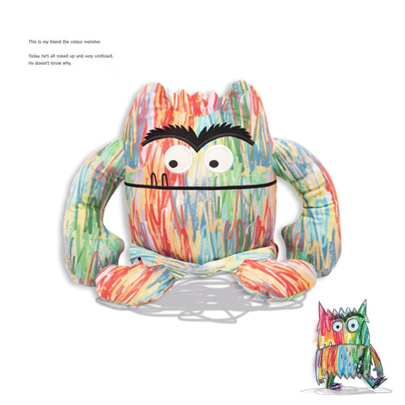 Peluche The Document Monster Butter, 15-35cm, pour enfant, jouet, décoration de fête, oreiller, cadeaux adorables