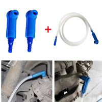 Car Brake Fluid Oil Exchange Pump with 1.2M Oil Pumping Hose Empty Drained Oil Bleeder Auto Brake Oilling Connector Oil Filling