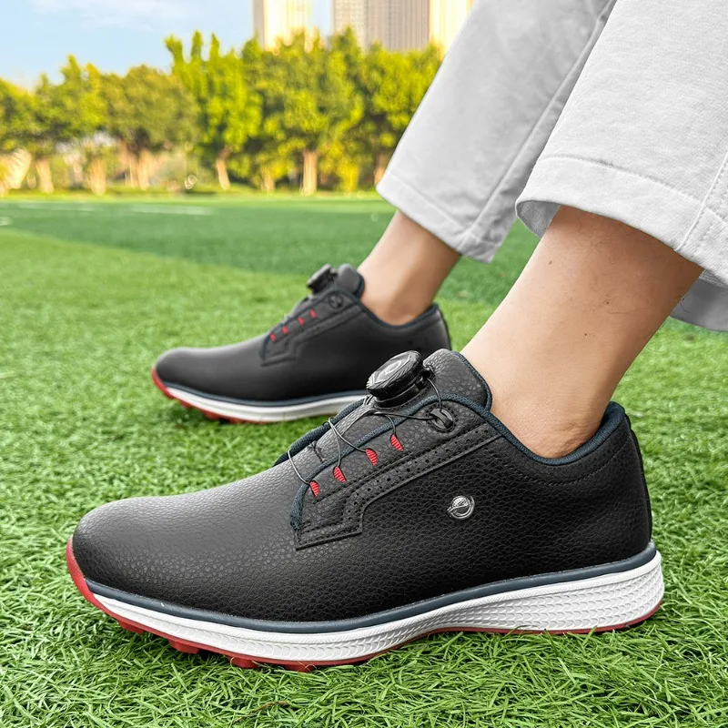 2025 venda quente treinamento de golfe para o sexo masculino plus size 48 49 sapatos esportivos dos homens anti deslizamento sapato de golfe de alta qualidade tênis de golfe