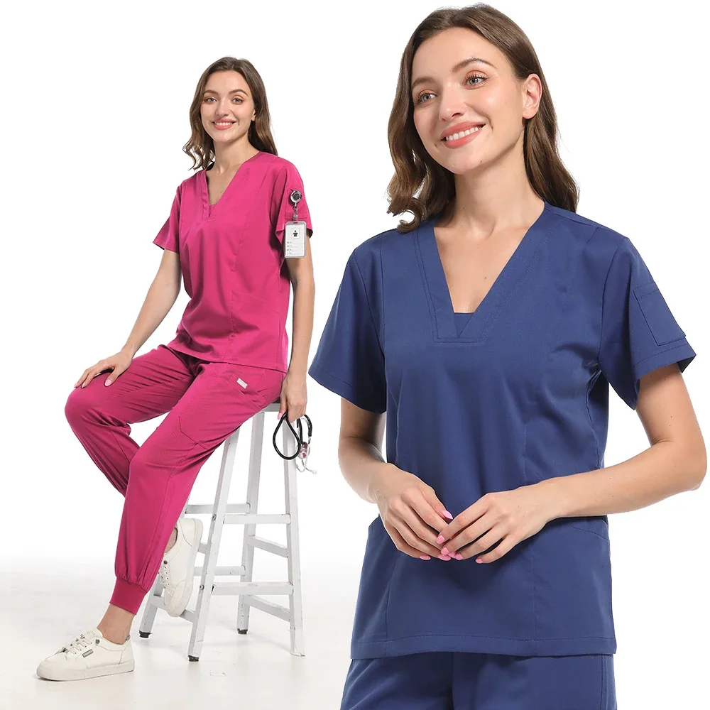 

Wholesale Operating Room Medical Uniform Scrubs Hospital Working Scrubs Set Medical Supplies Nurse Dental Surgery Suit Workwear