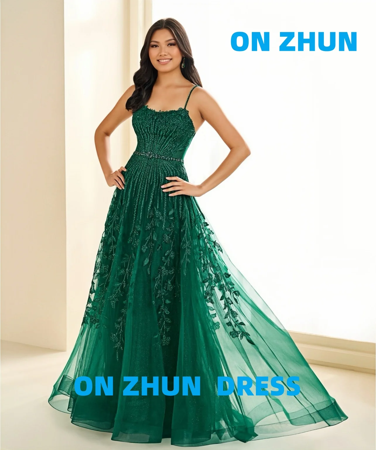 

Индивидуальные без бретелек без рукавов A-LINE кружевное элегантное роскошное вечернее платье amanda's novias женское вечернее платье