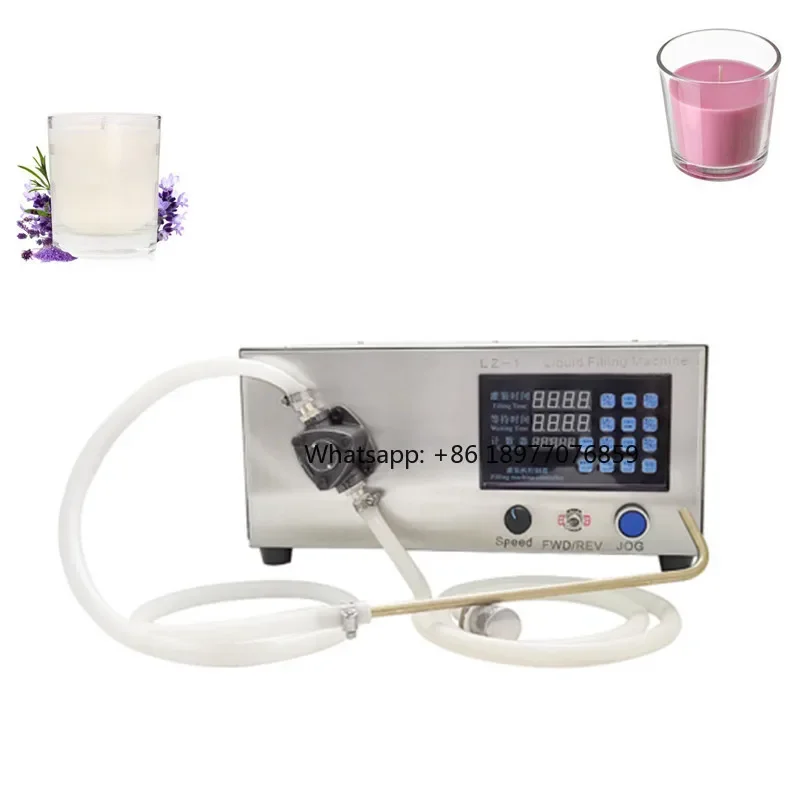 Single Head Candle Wax Filling Machine/ Automatic Desktop Electric Butter Candle Wax Filling Machine