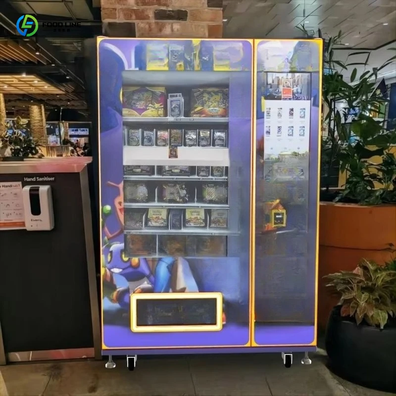FL Card Vending Machine Premium Electronic Vendor with Elevator Module & Custom Graphics for Game Center