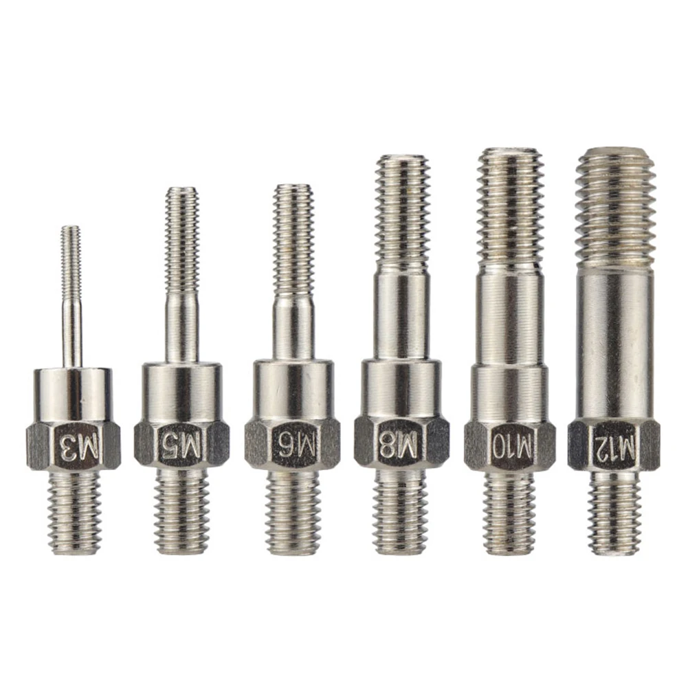 BT606 BT605 BT607 Rivet Head Part Pull Rod Screws Replacement For M3 M-4 M5 M6 M8 M10 M-12 Rivet Machine Accessoies