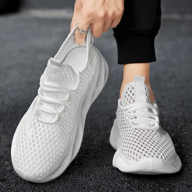 Туфли на платформе со шнуровкой, мужская официальная обувь на каблуке, роскошные кроссовки, спортивные кроссовки для бега, корзина Sapateni