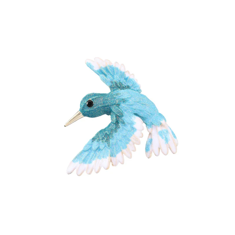 بروش Bluebird عبارة عن بروش قديم ومعطف وبدلة وإكسسوار إبداعي ورائع