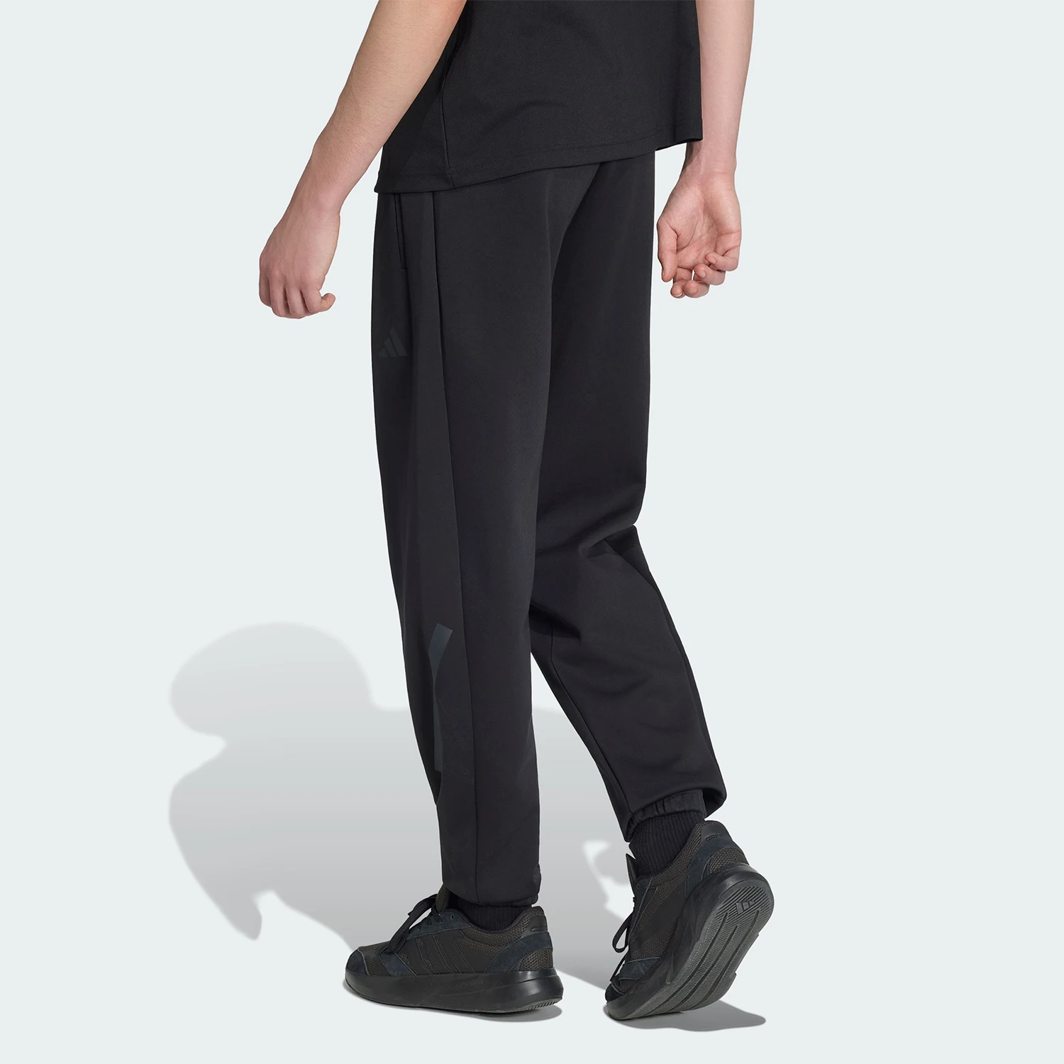 Adidas genuine men's drawstring ankle comfortable knitted sports pants KF3808