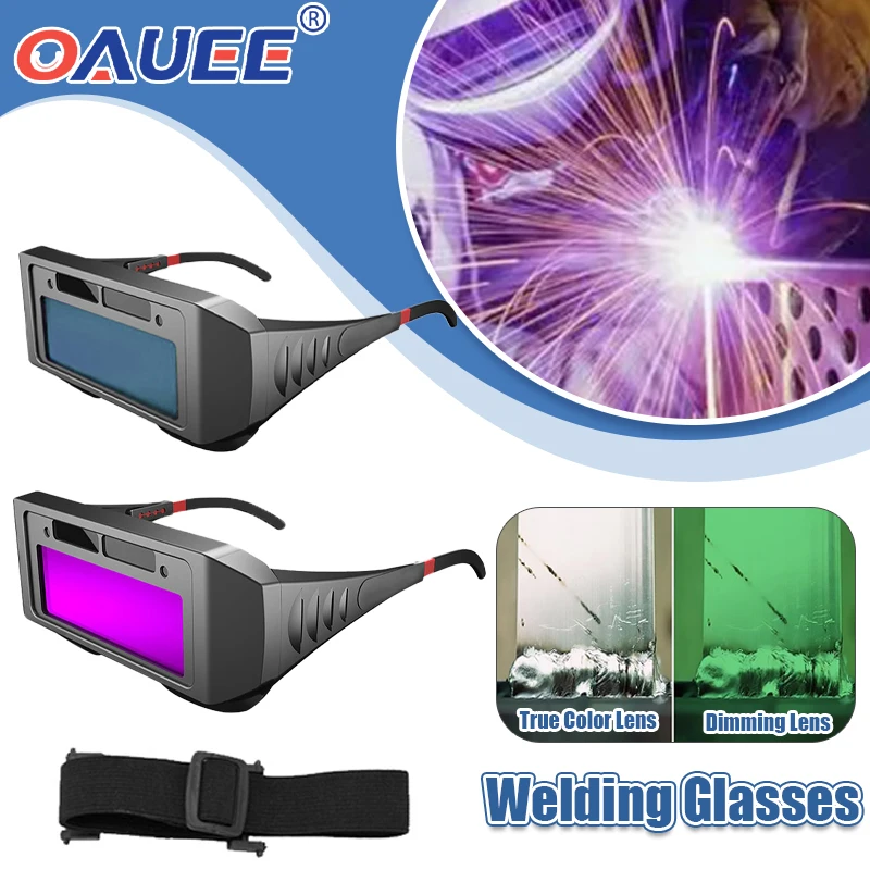 Automatic Dimming Welding Glasses Argon Arc Welding Solar Goggles Special Anti-glare Glasses tools For Welders Automatic Dimming