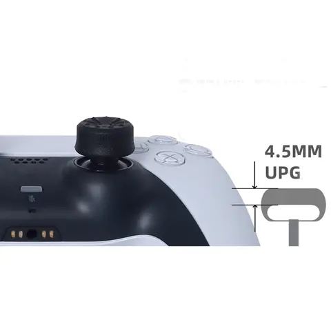 PS5 게임패드 썸스틱 조이스틱 그립 캡, PS5 프로용 더 높은 스틱 커버, 슬림 액세서리, 6 개