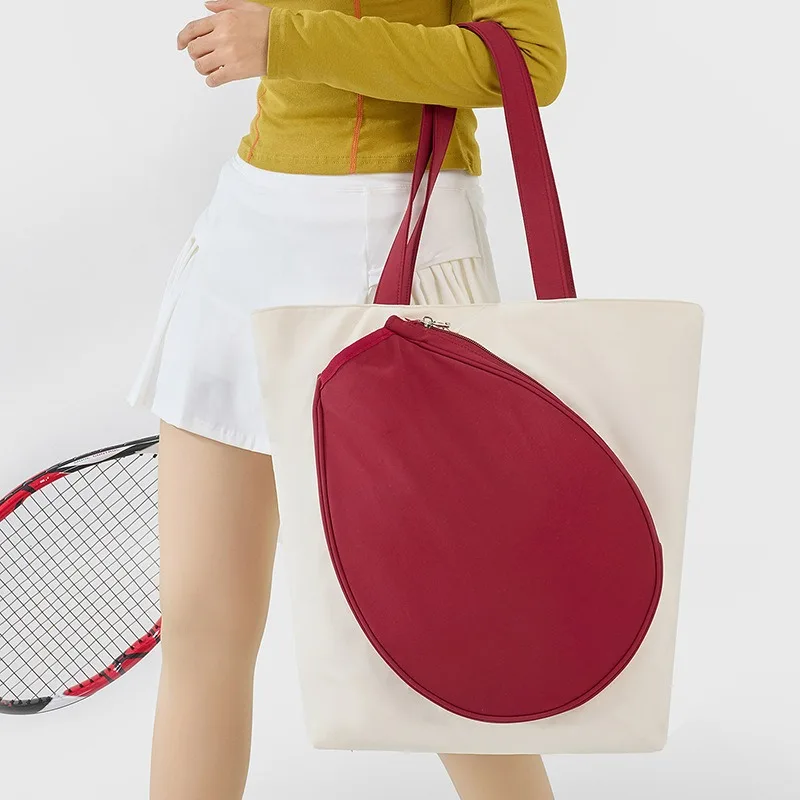 Stylish High‑appearance Tennis Hand‑bag Minimalist‑styled Sports Shoulder‑sack Practical Outdoor‑activity Badminton‑kit