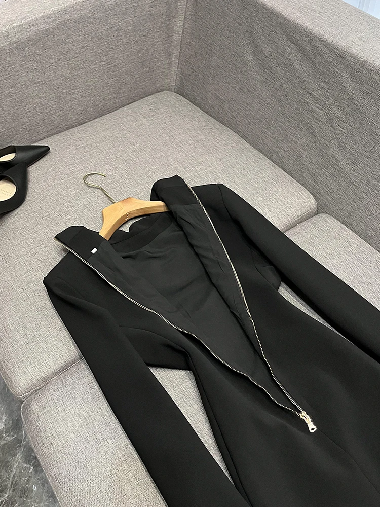 New Celebri Faion Heavy Embellied Long Sve Diamond Embedded  Gemstone Dr A526HB  Color Evening Gown