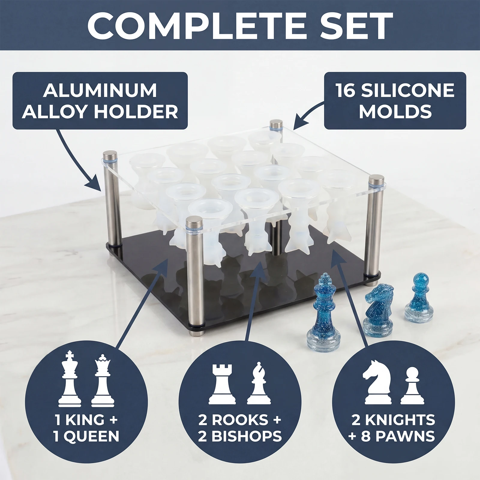 Thumbnail 4 - #47 Best Epoxy Resin Mold Sets to Buy In 2026